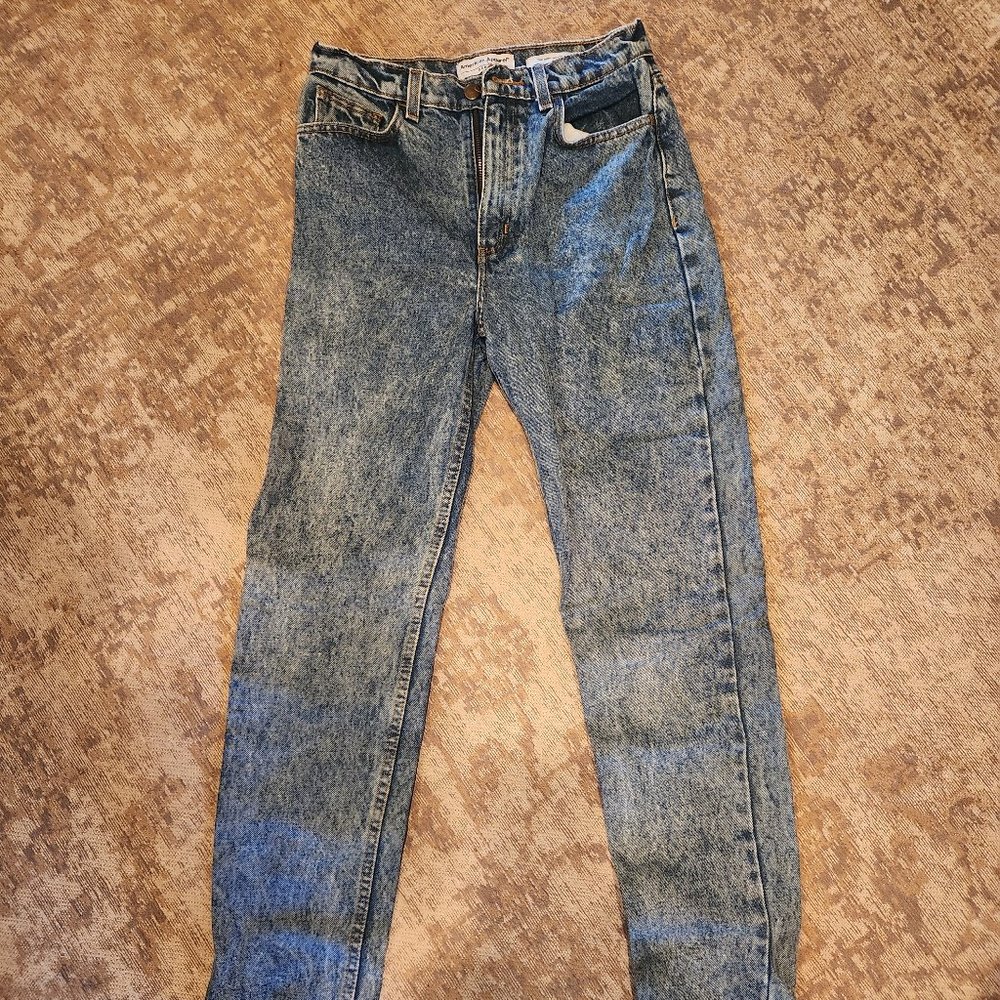 American Apparel High Rise Jeans Size 27 Straight Leg